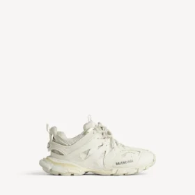 Zapatillas de track de hombre en color blanco