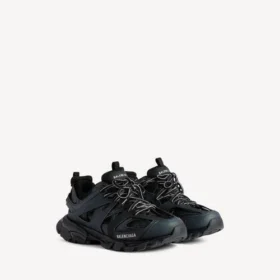 Zapatillas de track de hombre en color negro