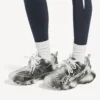 Zapatillas de Track de mujer con logotipo estampado en negro/blanco Zapatillas de Track de mujer con logotipo estampado en negro/blanco