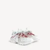 Zapatillas de trail con cordones para hombre en blanco/rojo/gris/negro Zapatillas de trail con cordones para hombre en blanco/rojo/gris/negro