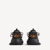 Zapatillas de trail con cordones para hombre en negro/naranja Zapatillas de trail con cordones para hombre en negro/naranja