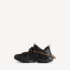 Zapatillas de trail con cordones para hombre en negro/naranja Zapatillas de trail con cordones para hombre en negro/naranja