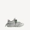 Zapatillas de trail para hombre con cordones en gris/amarillo/blanco/azul marino Zapatillas de trail para hombre con cordones en gris/amarillo/blanco/azul marino