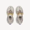Zapatillas de trail para mujer con cordones en gris topo/amarillo/morado/marrón/negro Zapatillas de trail para mujer con cordones en gris topo/amarillo/morado/marrón/negro