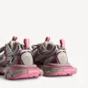 Zapatillas degradadas para mujer talla 3XL con dijes en gris/rosa Zapatillas degradadas para mujer talla 3XL con dijes en gris/rosa