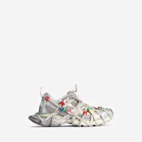 Zapatillas deportivas de cordones Extreme para hombre, talla 3XL, en color cáscara de huevo/multicolor