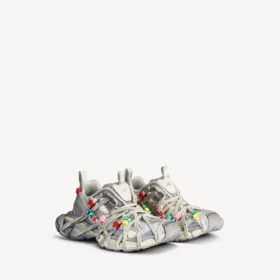Zapatillas deportivas de cordones Extreme para hombre, talla 3XL, en color cáscara de huevo/multicolor