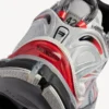 Zapatillas deportivas de hombre con degradado en gris/rojo/negro Zapatillas deportivas de hombre con degradado en gris/rojo/negro