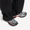 Zapatillas deportivas de hombre con degradado en gris/rojo/negro Zapatillas deportivas de hombre con degradado en gris/rojo/negro