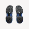 Zapatillas deportivas de malla degradada para hombre en negro/azul/gris Zapatillas deportivas de malla degradada para hombre en negro/azul/gris