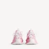 Zapatillas deportivas de mujer con logotipo estampado en rosa/blanco Zapatillas deportivas de mujer con logotipo estampado en rosa/blanco