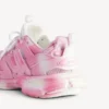 Zapatillas deportivas de mujer con logotipo estampado en rosa/blanco Zapatillas deportivas de mujer con logotipo estampado en rosa/blanco