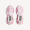 Zapatillas deportivas de mujer con logotipo estampado en rosa/blanco Zapatillas deportivas de mujer con logotipo estampado en rosa/blanco
