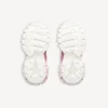 Zapatillas deportivas de mujer con logotipo estampado en rosa/blanco Zapatillas deportivas de mujer con logotipo estampado en rosa/blanco