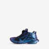 Zapatillas deportivas iridiscentes para hombre en azul Zapatillas deportivas iridiscentes para hombre en azul