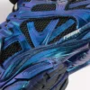 Zapatillas deportivas iridiscentes para hombre en azul Zapatillas deportivas iridiscentes para hombre en azul