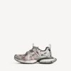 Zapatillas deportivas para hombre 3XL Extreme Laces B en gris/plata/rojo/negro Zapatillas deportivas para hombre 3XL Extreme Laces B en gris/plata/rojo/negro