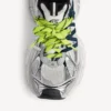 Zapatillas entrelazadas para hombre talla 3XL en gris/amarillo neón Zapatillas entrelazadas para hombre talla 3XL en gris/amarillo neón