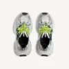 Zapatillas entrelazadas para hombre talla 3XL en gris/amarillo neón Zapatillas entrelazadas para hombre talla 3XL en gris/amarillo neón