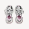 Zapatillas Gel Clearsole para mujer, talla 3XL, en blanco/rosa/negro