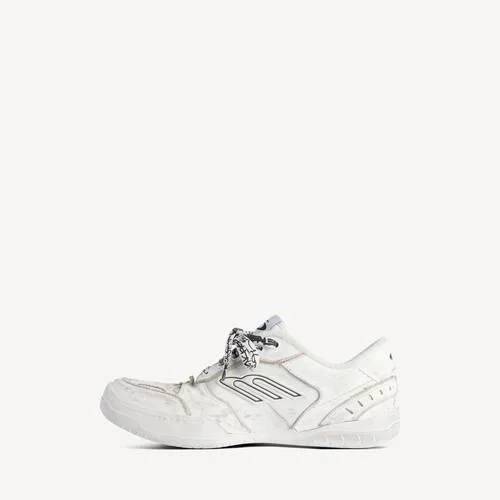 Zapatillas «Hamptons» de mujer, estilo desgastado medio, en color blanco Zapatillas «Hamptons» de mujer, estilo desgastado medio, en color blanco