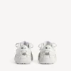 Zapatillas «Hamptons» de mujer, estilo desgastado medio, en color blanco Zapatillas «Hamptons» de mujer, estilo desgastado medio, en color blanco