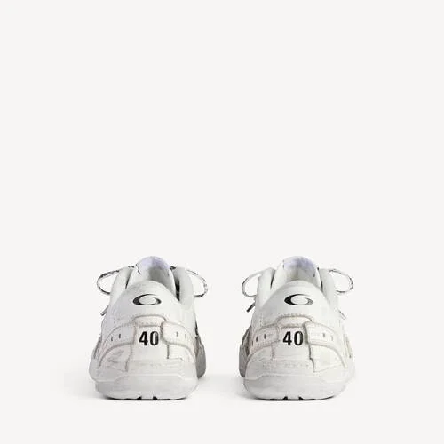 Zapatillas «Hamptons» de mujer, estilo desgastado medio, en color blanco Zapatillas «Hamptons» de mujer, estilo desgastado medio, en color blanco