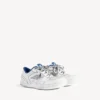 Zapatillas «Hamptons» para hombre con efecto desgastado en blanco/azul oscuro/gris Zapatillas «Hamptons» para hombre con efecto desgastado en blanco/azul oscuro/gris