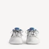 Zapatillas «Hamptons» para hombre con efecto desgastado en blanco/azul oscuro/gris Zapatillas «Hamptons» para hombre con efecto desgastado en blanco/azul oscuro/gris