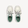Zapatillas «Hamptons» para hombre, de estilo desgastado medio, en beige/verde