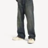 Zapatillas «Hamptons» para hombre, de estilo desgastado medio, en blanco roto/rojo Zapatillas «Hamptons» para hombre, de estilo desgastado medio, en blanco roto/rojo