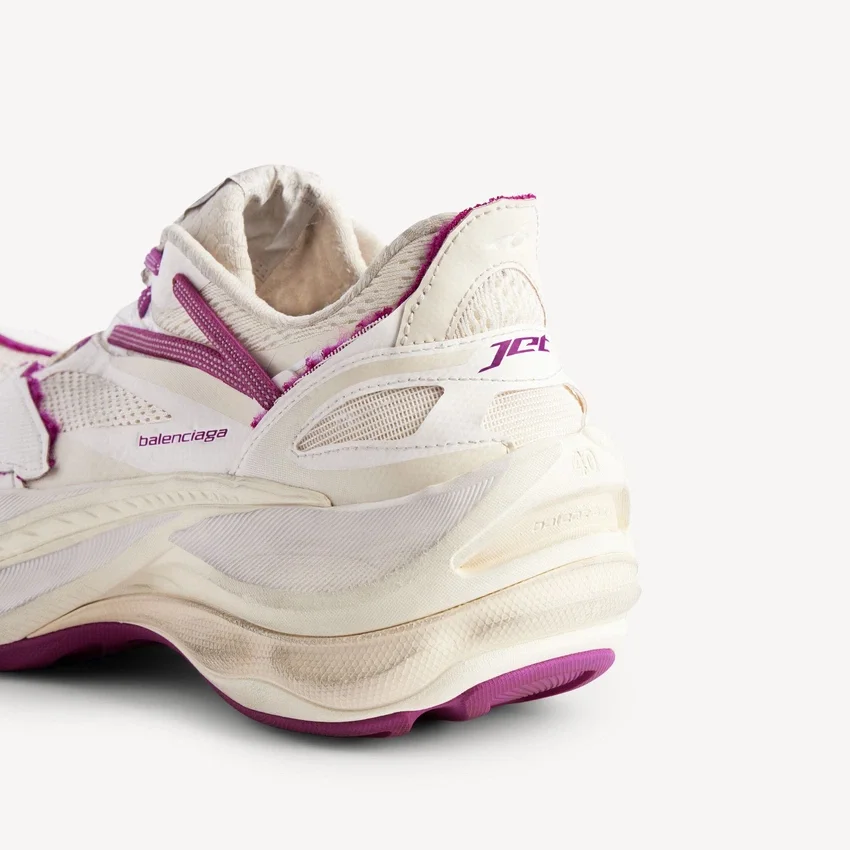 Zapatillas «Jet» para mujer en color cáscara de huevo/rosa fresa Zapatillas «Jet» para mujer en color cáscara de huevo/rosa fresa
