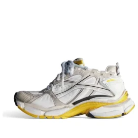 Zapatillas Runner «Beige, blanco, amarillo, nailon y tejido similar al ante» 772767W3RNY9170