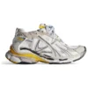 Zapatillas Runner «Beige, blanco, amarillo, nailon y tejido similar al ante» 772767W3RNY9170