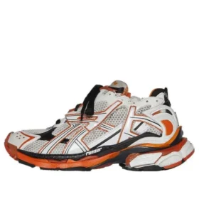 Zapatillas Runner «Blanco, naranja y negro» 677403W3RB79051