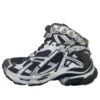 Zapatillas Runner de caña alta «Bicolor Negro y Blanco» 695764W3RH29010