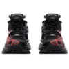 Zapatillas Runner Graffiti «Malla y nailon en negro y rojo» 677403W3RBQ1060