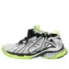 Zapatillas Runner «Malla y nailon en blanco, negro y amarillo neón» 677403W3RBP1093