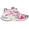 Zapatillas Runner «Malla y nailon en blanco, rosa y gris» 677402W3RBN9155