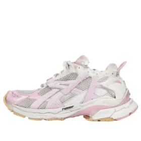 Zapatillas Runner «White Baby Pink Mesh and Nylon» 677402W3RB39059