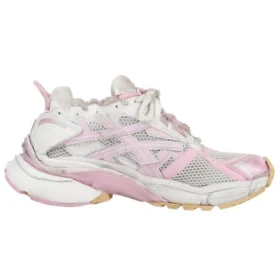 Zapatillas Runner «White Baby Pink Mesh and Nylon» 677402W3RB39059