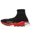 Zapatillas Speed 1.0 «Negro, rojo y suela transparente, blanco» 607544W05GH1038