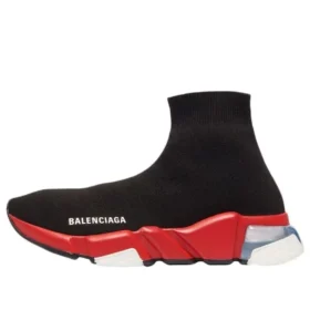 Zapatillas Speed 1.0 «Negro, rojo y suela transparente, blanco» 607544W05GH1038