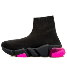 Zapatillas Speed 1.0 «Suela transparente, negro y rosa fluorescente» 607543W2DBW1051