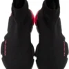 Zapatillas Speed 1.0 «Suela transparente, negro y rosa fluorescente» 607543W2DBW1051