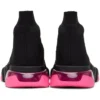 Zapatillas Speed 1.0 «Suela transparente, negro y rosa fluorescente» 607543W2DBW1051