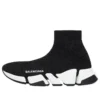 Zapatillas Speed 2.0 «Tejido negro brillante con suela blanca» 636833W2DC11091