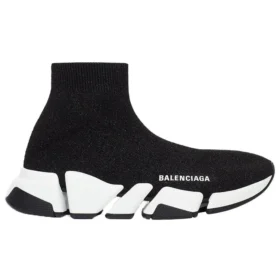 Zapatillas Speed 2.0 «Tejido negro brillante con suela blanca» 636833W2DC11091