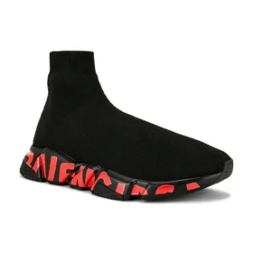 Zapatillas Speed 2.0 «Tejido negro con grafitis rojos y suela negra» 645334W2DBY1016