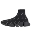 Zapatillas Speed 2.0 «Tejido negro con logotipo blanco en toda la superficie» 617239W2DBO1090